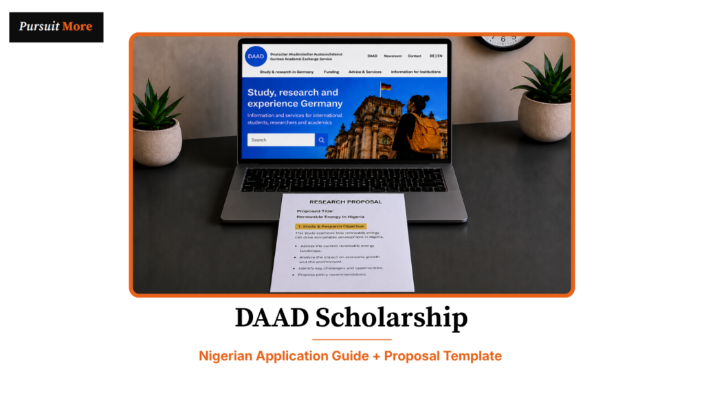 DAAD scholarship requirements for Nigerian students